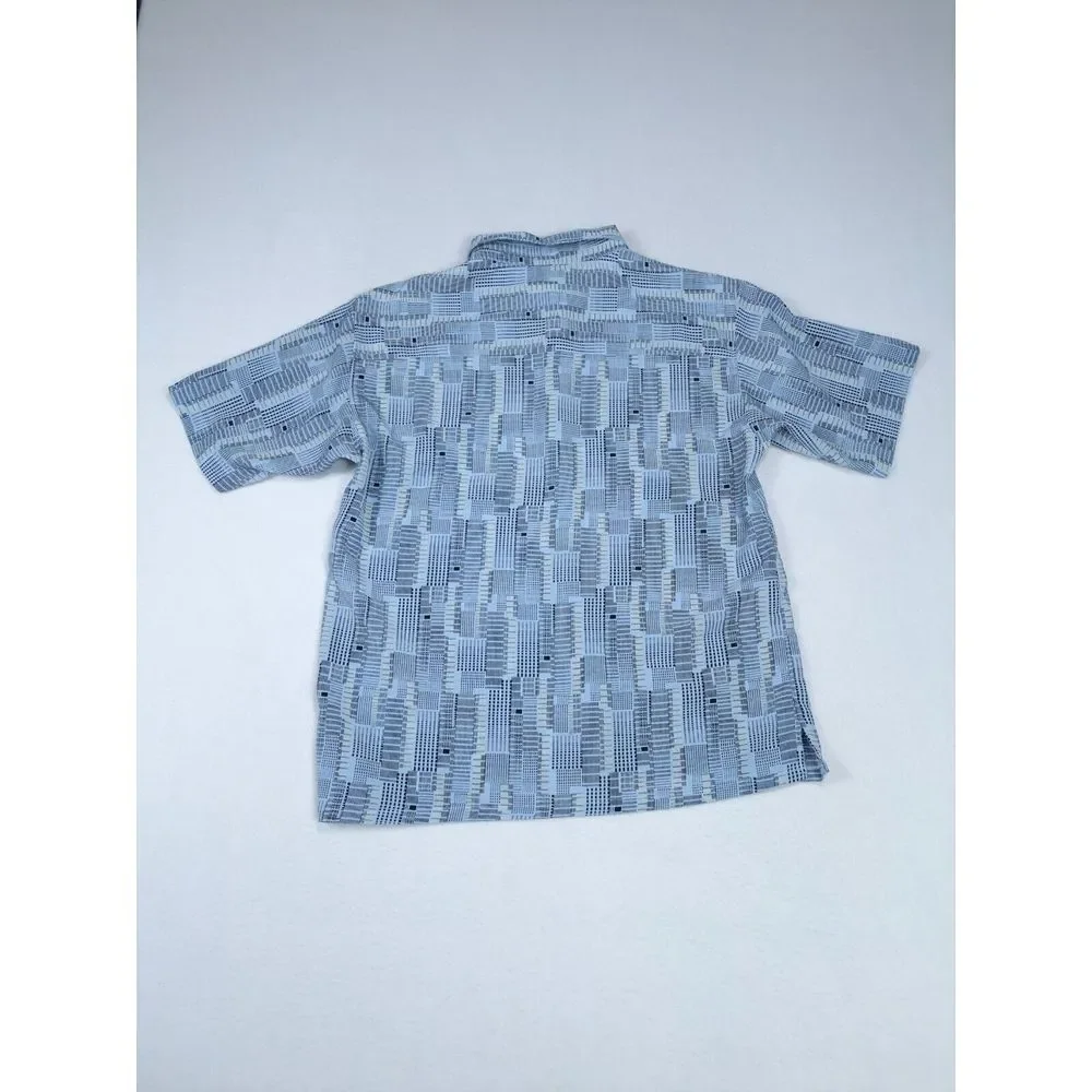Bassiri‎ Shirt Mens 3XL Multicolor Abstract Short Sleeve Limited Collection
